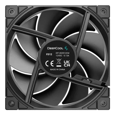 Set 3 ventilatoare DeepCool "FD12(3in1)", 120mm, 400-2050 RPM, FDB, 64.2 cfm, , 4pin PWM, negru, "R-FD12-BKNPN3-G" (timbru verde 0.54lei) - 6933412710929
