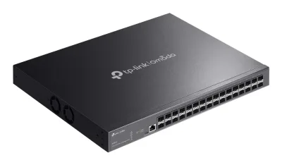 Switch TP-Link cu management L2, Omada 32-Port 10GE SFP+ L2+, 32 × 10 Gbps SFP+ "SX3032F" (timbru verde 2 lei)