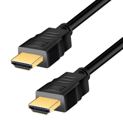 CABLU video LOGILINK, HDMI (T) la HDMI (T) 2.0, 2m, conectori auriti, rezolutie maxima 4K (3840 x 2160) la 60 Hz, plastic, dublu ecranaj, CCS, negru, "CH0101" (timbru verde 0.18 lei)