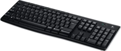 TASTATURA LOGITECH wireless, multimedia, 8 taste multimedia, black, "K270" "920-003738"  (timbru verde 0.8 lei)