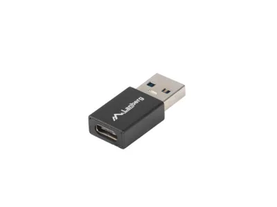 Adaptor USB-C(F) 3.1 -> USB-A(M) negru LANBERG