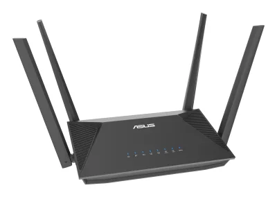 Router Asus RT-AX52 Pro, AX3000,Dual Band wiFi6Dual Core 1.3Hz CPU, 128 MB Flash and 256 MB RAM "RT-AX52 PRO" (timbru verde 0.8 lei)