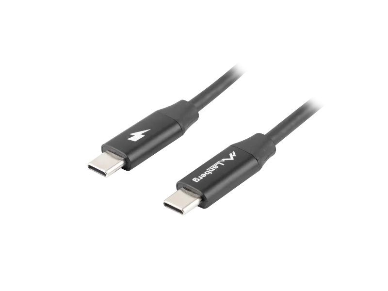 Cablu USB-C M/M 2.0 1,8 m Quick Charge 4.0 negru