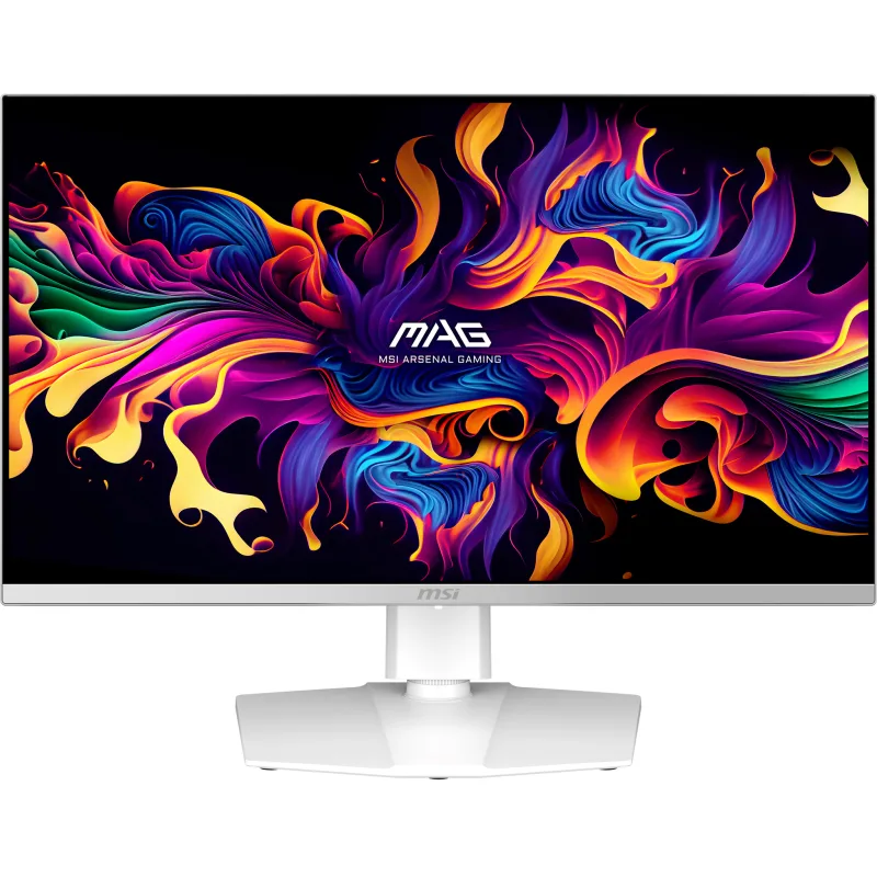 Monitor Gaming MSI MAG 272QPW QD-OLED X28, 26.5", 2560 x 1440 pixeli, White, 3 ani Garantie