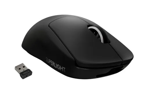 LOGITECH PRO X SUPERLIGHT Wireless Gaming Mouse BLACK EWR2 "910-005881"  (timbru verde 0.18 lei)