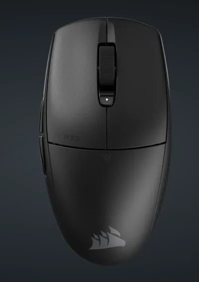 Mouse Gaming Wireless CORSAIR M55, 24000 dpi, Negru