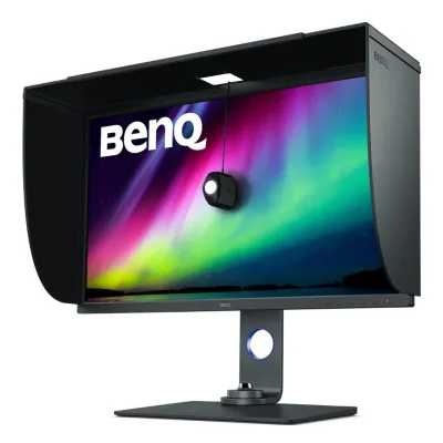 Monitor Consumer BenQ SW321C, 31.2", 3840 x 2160 pixeli, Grey, 3 ani Garantie
