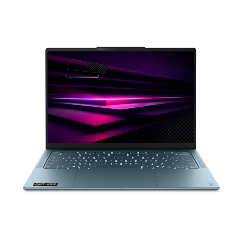 14 Yoga Slim 7 14AGP11, WUXGA OLED, Procesor AMD RyzenTM AI 7 445, 16GB LPDDR5X, 1TB SSD, AMD Radeon 840M, Win 11 Home, Tidal Teal, 3Yr Onsite Premium Care "83QS002MRM" (timbru verde 3.5 lei)