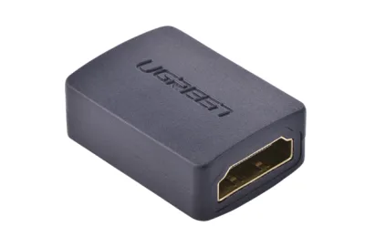 ADAPTOR video Ugreen, "HD112" cupla extender HDMI (M) la HDMI (M), rezolutie maxima 4K UHD (3840 x 2160) la 60 Hz, conectori auriti, negru "20107" (timbru verde 0.08 lei) - 6957303821075
