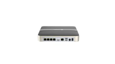 Mini POE NVR Milesight 4 Canale MS-N1004-UPC, Rezolutie inregistrare: 8MP , Rezolutie redare: 11*(30fps @8MP), 1*(30fps @6MP), 1*(30fps @5MP), 2*(30fps @4MP), 2*(30fps @3MP), 4*(30fps @1080P), 4*(30fps @720P);HDMI & VGA output; Compresie: