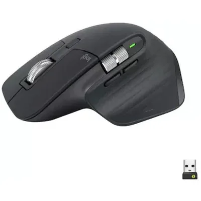 Mouse Wireless Logitech MX Master 3S, 8000 DPI, Gri