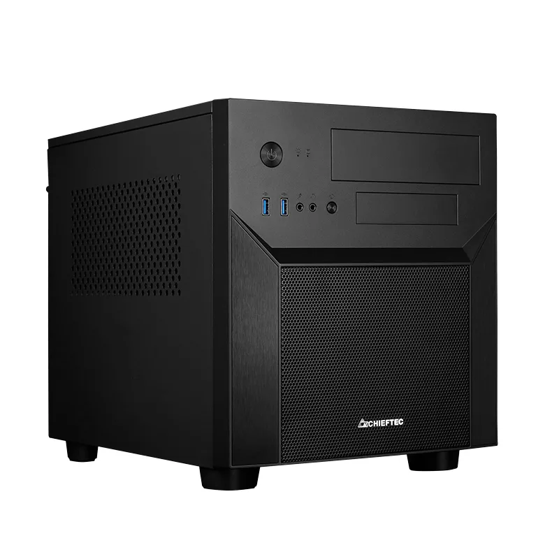 CARCASA CHIEFTEC, Mini Tower, mATX, "GAMING CUBE 02", fara sursa, USB 3.0 x 2, Jack 3.5mm x 2, mesh, "CI-02B-OP"
