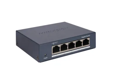 SWITCH GIGABIT 5 PORTURI "DS-3E0505-O" (timbru verde 2 lei)