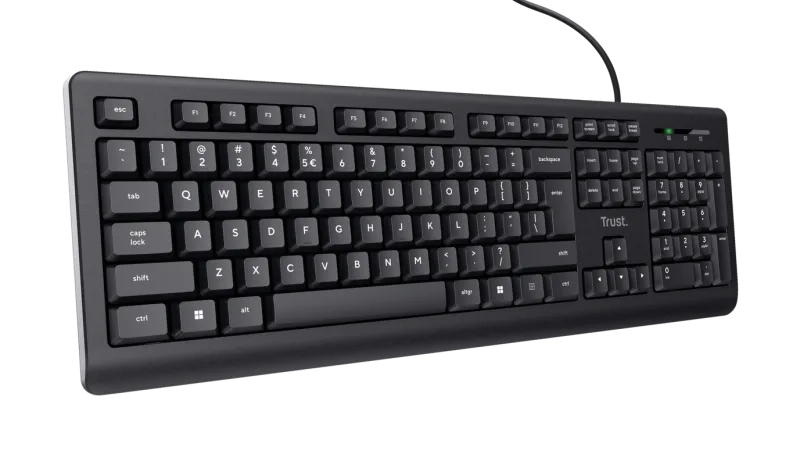 Tastatura Trust 24639, USB, Negru