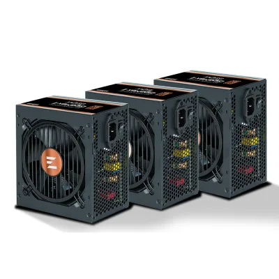 SURSA Zalman "GV3", 850W, certificare 80 Plus Bronze, non-modular, fan 120mm, negru, "ZM850-GV3" (timbru verde 2 lei)