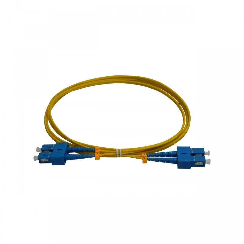 Patchcord FO SC/PC-SC/PC, SM OS2 9/125, manta LSZH 2.0mm, duplex 15m, "SC-SC-SM/DX-15" (timbru verde 0.8 lei)