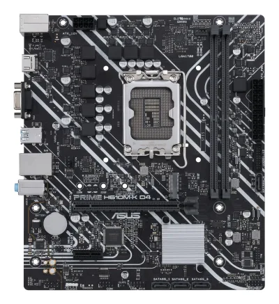 PLACA de BAZA Asus "PRIME H610M-K D4", skt LGA 1700, mATX, Intel H610, 2 x DDR4, max. 64 GB, 4 x SATA, 1 x M.2, 7.1, "PRIME H610M-K D4"
