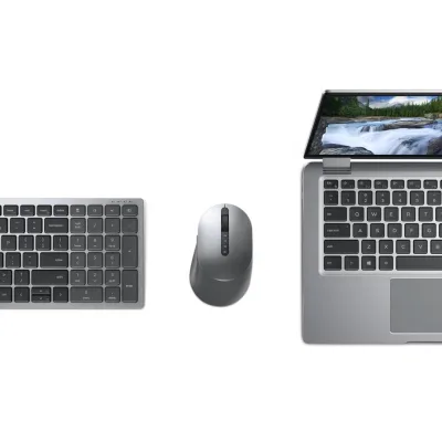 Mouse Wireless Dell MS5320W, 1600 dpi, Gri