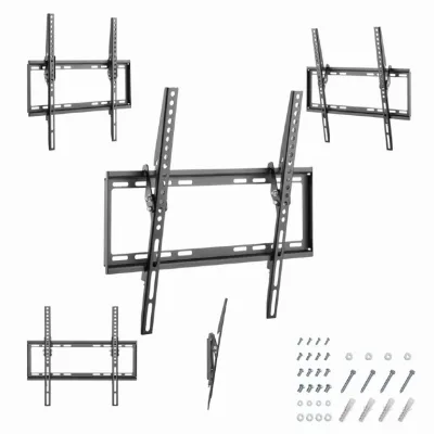 SUPORT de perete GEMBIRD, pt 1 TV/monitor, diag. max 32" - 55", inclinare, max 35 kg, "WM-55T-03"