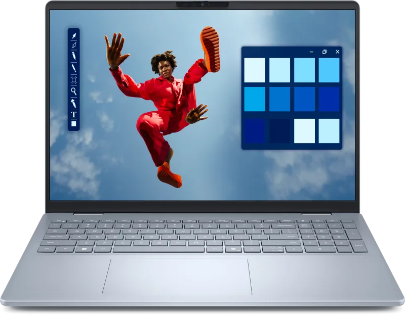 Laptop Consumer DELL 16 Plus DB16250, cu procesor Intel Core Ultra 7 256V, 16'' WVA, 16 GB LPDDR5x, 512 GB, Intel Arc 140V, Windows 11 Pro, 3 ani Garantie